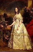 Portrait of Victoria of Saxe Coburg and Gotha, Franz Xaver Winterhalter